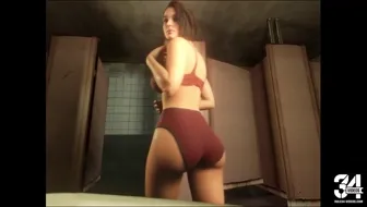 Jill Valentine (Lingerie) twerk thumbnail