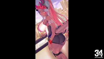 Ibuki Douji ASS Teasing!!! [Kwan] miniature