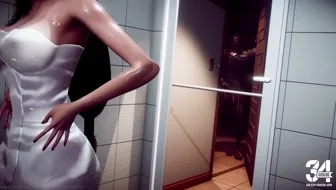 Bathroom Ambush F**k the shit out of Tifa! - [RealGoodStuff Production] thumbnail