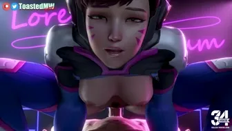 D.Va Cowgirl POV (ToastedMW) thumbnail