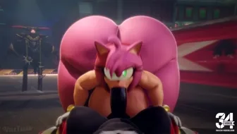 Amy Sucking Shadow's Dick thumbnail