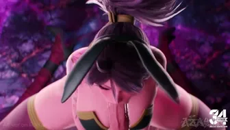 Akali Blowjob (No Mask) - AZNYAN07 miniatura