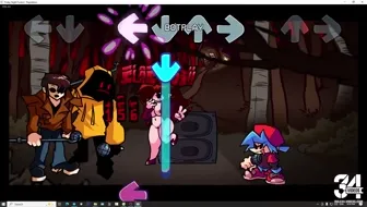 fnf maskey and hoodie nude gf mod thumbnail