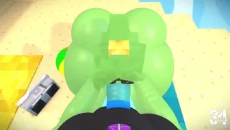 Hb the enderman fucking giant slime girl on the beach thumbnail
