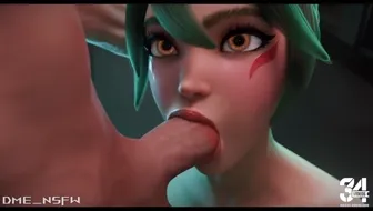 Kiriko Hallway Succ[DME_NSFW][4k 60fps] thumbnail