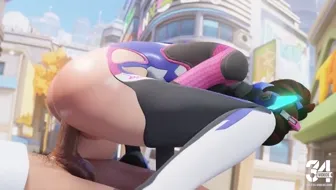 D.va's fan service [Bewyx] thumbnail