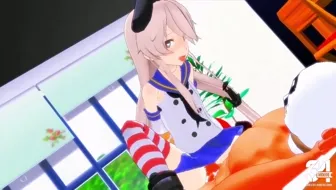 Shimakaze - Cowgirl Position (ver. 2) [R18] Younouburasi thumbnail
