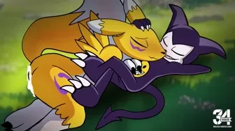 Impmon and Renamon thumbnail