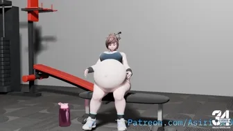 Mei hungry at the gym thumbnail