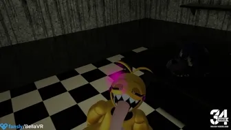 Toy Chica night shift Blowjob thumbnail