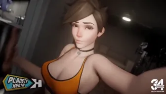 Tracer's Shenanigans + Widow's Adventure [NYL][4K][Futa] SPANISH thumbnail