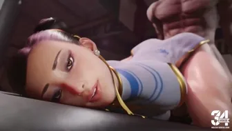 Another stress relief session after a good workout for Chun-Li. [Red404] thumbnail