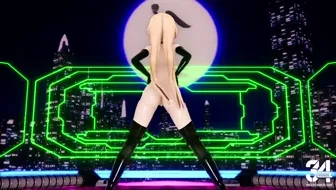 Shimakaze - Provocation Dance [MMD R18] Awakyun thumbnail