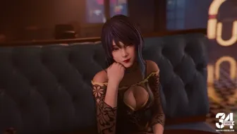 Shandy: Distraction at the Bar [lewdgazer] [English] [Barefoot] thumbnail