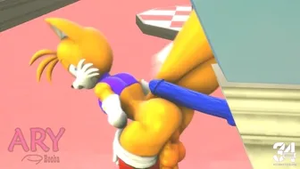 Tails Blue Dildo thumbnail