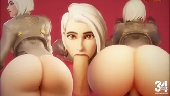 Ashe & Widowmaker (Overwatch) | SHOOT TO KILL [HMV] thumbnail