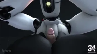 Glados gives paizuri thumbnail