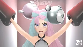 Iono tickled by machine thumbnail