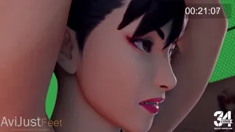 Juri han tickles chun li thumbnail