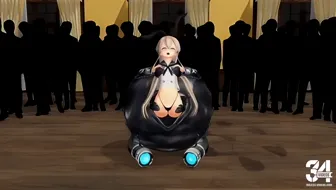 Shimakaze tortured with a tickling machine [R18] Asagirinisiki thumbnail
