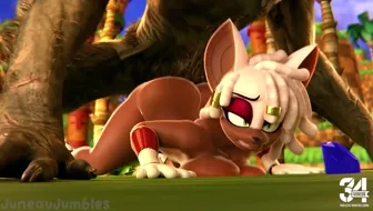 Rouge fucked by Monster thumbnail