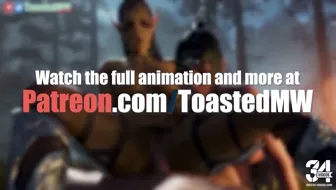 Lae'zel & Shadowheart Hot Threesome At The Camp (PREVIEW) thumbnail
