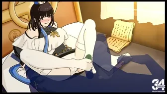 Healing Prayer (with feet) 2 [LOOP] thumbnail