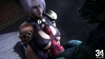 Ivy Valentine Lizard Titfuck thumbnail
