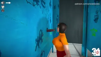 Velma sucks BBC in gloryhole (proceduralis) thumbnail