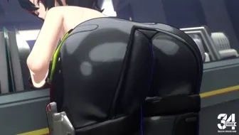 Zhu Yuan Sway and Twerk close up 4K thumbnail