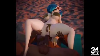 Gardivore in the beach thumbnail