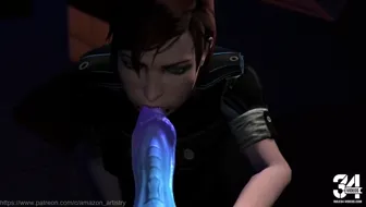 Femshep x Krogan BJ thumbnail
