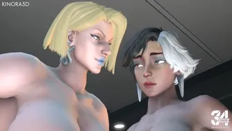 Emma Frost x Luna Snow Foreplay thumbnail
