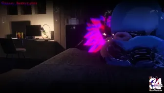 I was Asleep and well I woke up to my full with @grape_drag0nAD cum in me~ thumbnail
