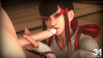 Kazumi Mishima teasing your dick thumbnail