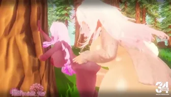 Giant futa bunny shoves her cock into pink haired shortstack~! |AFF S3E5 thumbnail