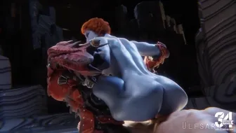 Lady Hellbender - Love sex with human (Guardians of the Galaxy) thumbnail