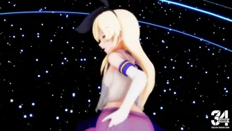 Shimakaze - Disco Drop Dance [MMD R18] Manynight thumbnail