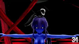 Shimakaze Demon - Vampire [MMD R15] Ruby MMD miniature