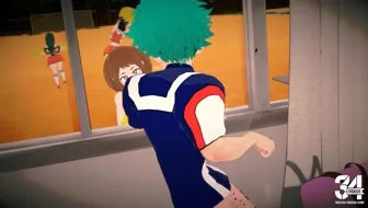 deku cheats on uraraka with toru thumbnail
