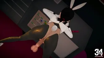 [Chainsaw Man] Bunny Girl Kobeni x Denji thumbnail