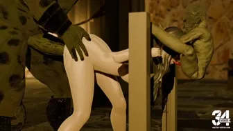 Girl in pillory (preview)2 thumbnail