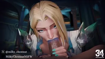 Emma's ass is not her only unique asset (black).[MilkyChestnutNSFW] thumbnail