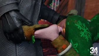 Albert Wesker Fucks Elodie thumbnail