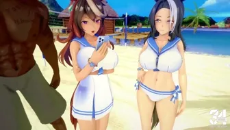 Symboli Rudolf & Mejiro Ramonu_Uma Musume [Axl020431] thumbnail