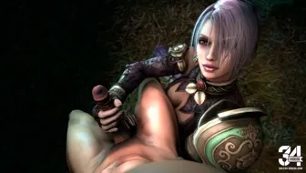 ivy loves giving handjob in the barn thumbnail