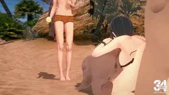 sarada on beach ntr thumbnail