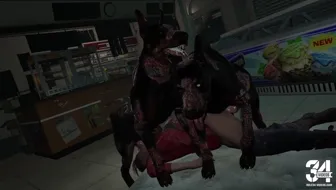 Claire X Z-Dogs (New Angle)-[DarktronickSFM] thumbnail