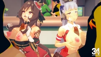 Gentildonna & Gold Ship_Uma Musume [Axl020431] thumbnail