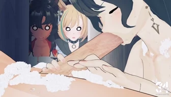 Kashimoto Riko Blowjob thumbnail